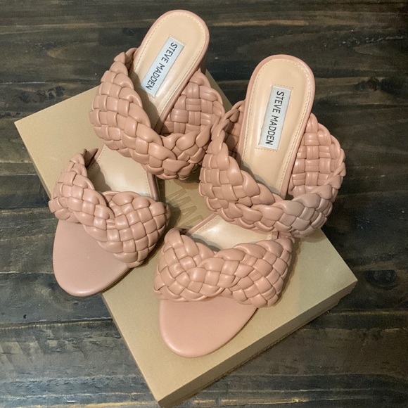Steve Madden braided heels - Picture 1 of 3